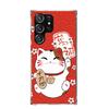 Lucky Cat Maneki Neko Japanese Phone Case For Samsung Galaxy S25 Edge S24 S23 S22 S21 FE S20 Ultra S10 Plus + Art Customized Coq