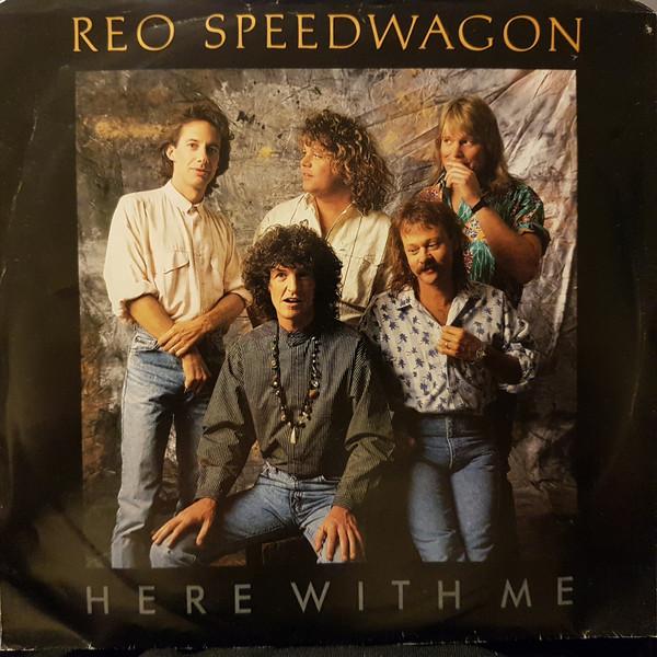 

7inch Record REO SPEEDWAGON - Here With Me 3407901 EPIC 1988 Canada Rock Used