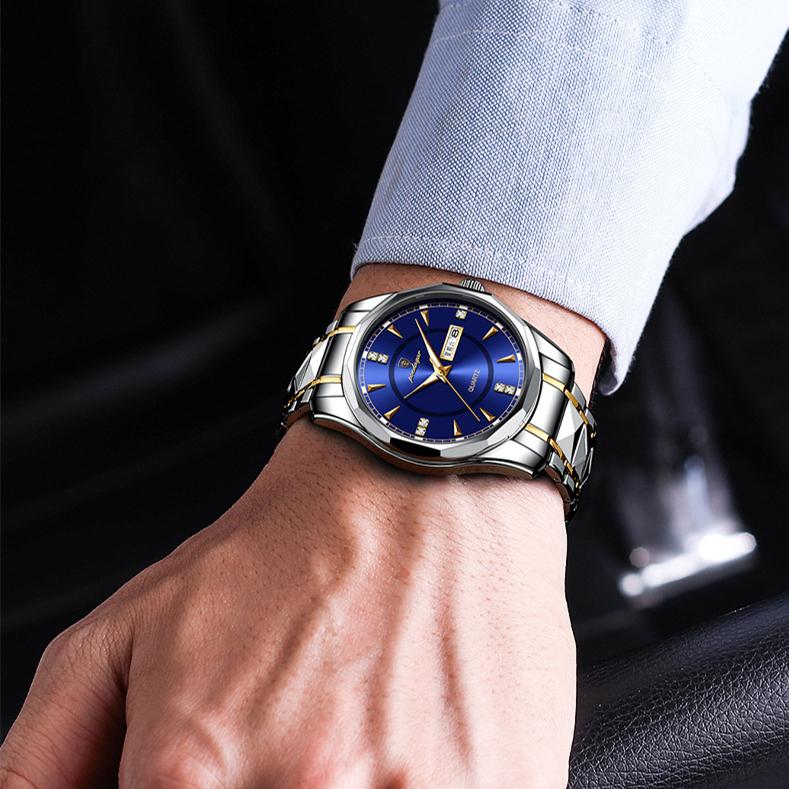 New TOP Brand Luxury Men's Watch With Box Men's Male Waterproof Men's Quartz Watches