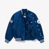 New Era Mlb La Dodgers Authentic Stadium Jacket Blue