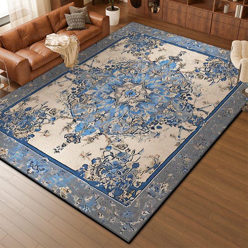 Bohemian Non-slip Large Rugs for Living Room Customizable Easy Clean Study Decoration Carpet Fluffy Sofa Tables Mat Washable