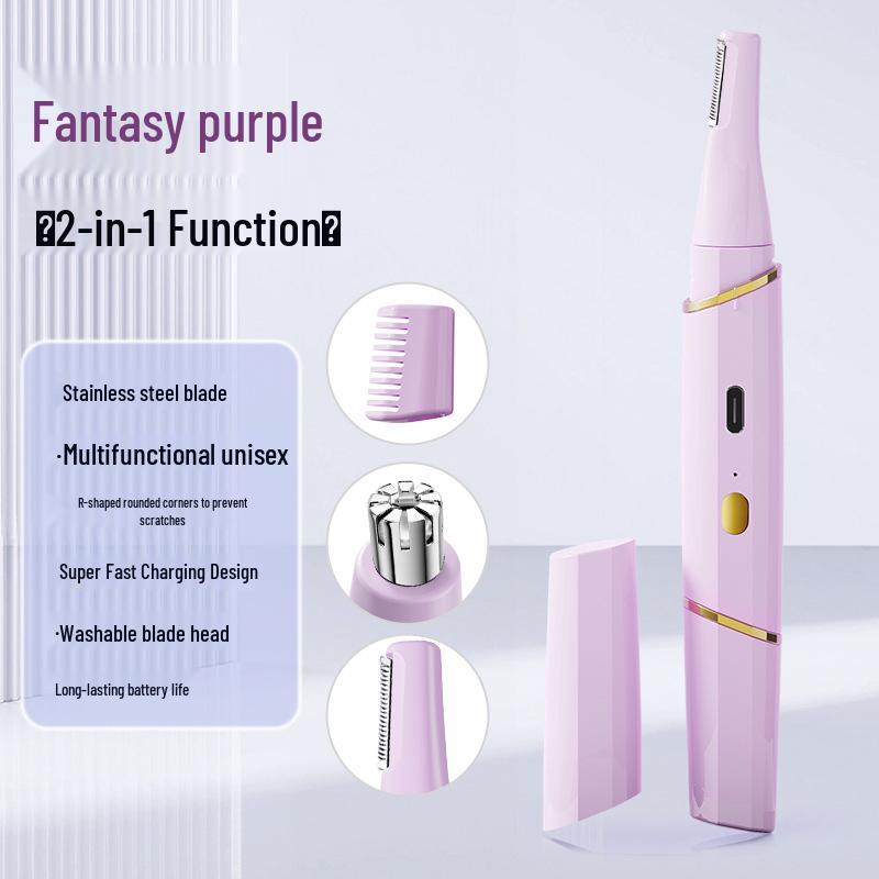 Women s Safe Double-Headed Electric Eyebrow Trimmer 2025 Model Double-headed 2-in-1 Trimmer
