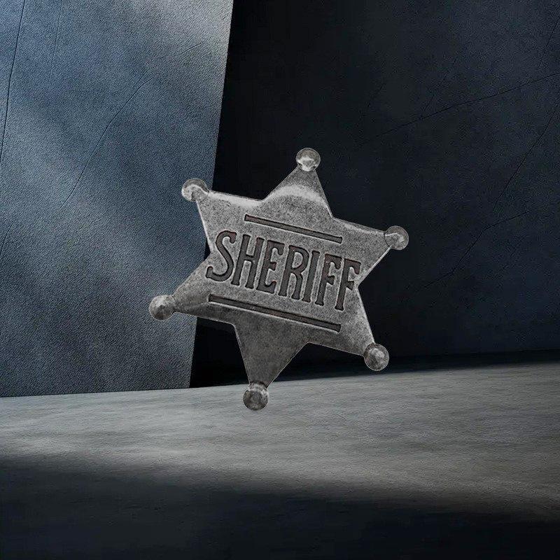 

Губернатор Соединенных Штатов Значок на шляпу Юбилейный значок Глянцевый значок-звезда