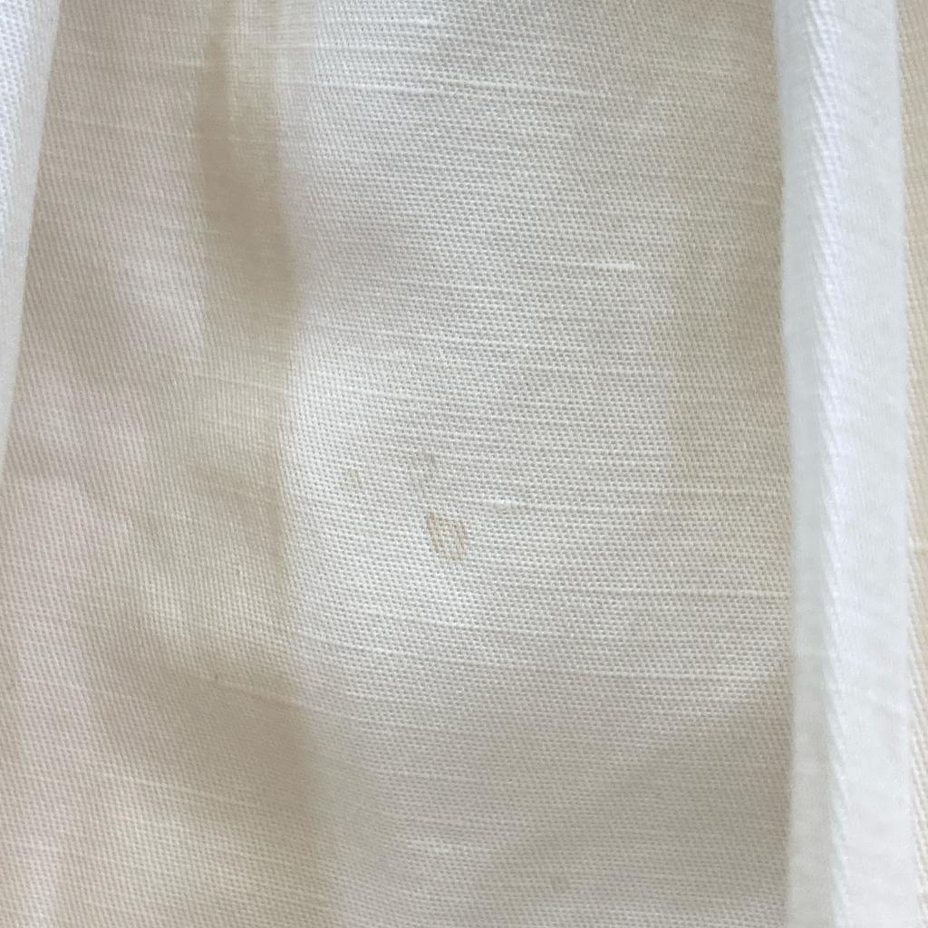 BLAMINK 23Stainless Steel Cream 7924-230-0343 Linen Blend Maxi Long Skirt Skirt 36 creamUsed