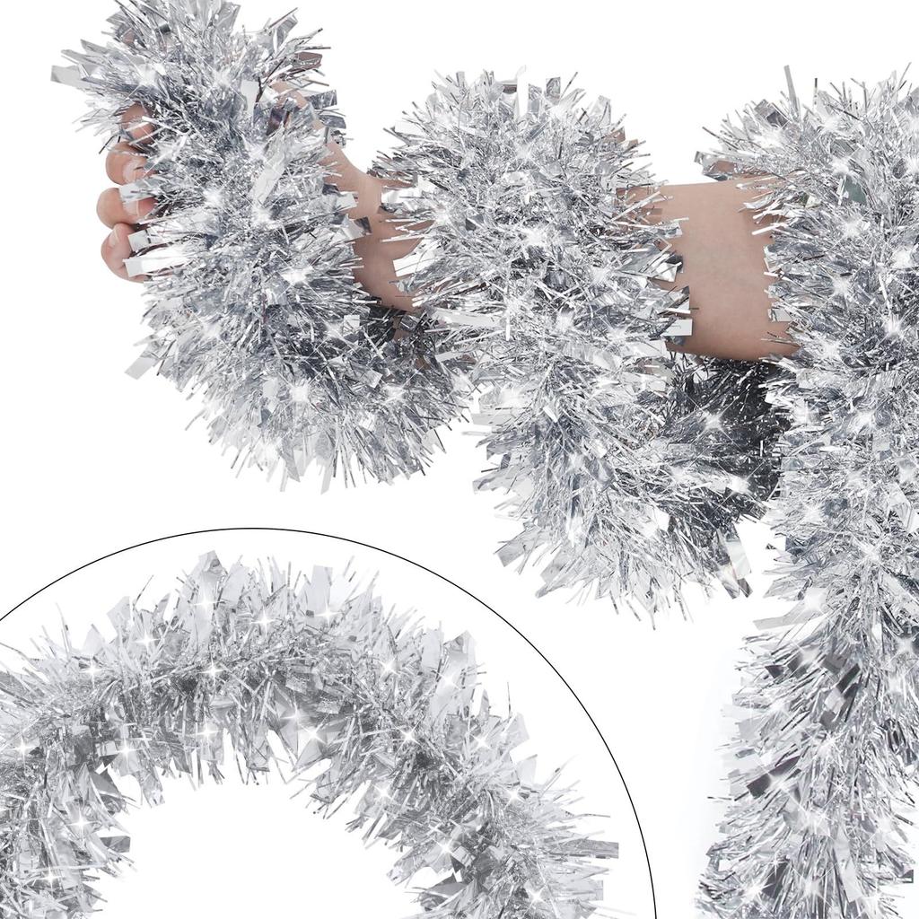 Christmas Garland Christmas Wool Strips Wreath Christmas Tree Party Decoration