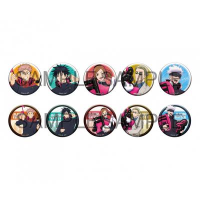 Jujutsu Kaisen Jujutsu Kaisen   Newly Drawn Can Badge Collection  Music Ver.  1box10pcs