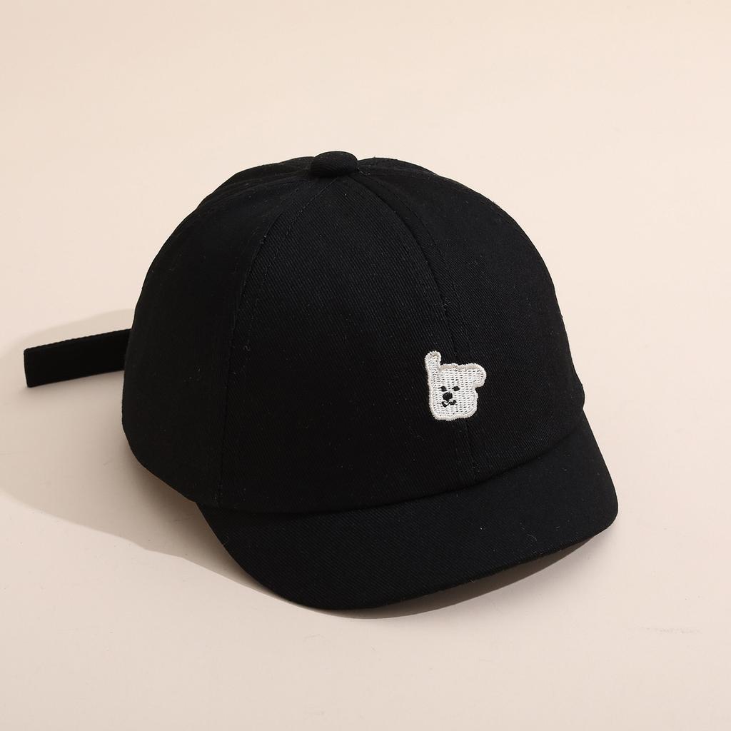 Baby Hat 47-50CM 1-3 Years Spring Summer New Dog Embroidery Kids Cap Casual Girls Sun Protection Baseball Cap Children Boys Hats
