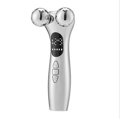 Elektrický obličejový mikroproudový kosmetický přístroj s LED displejem Face Lift Roller Massager Masážní zařízení pro utažení pokožky