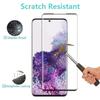 9H Tempered Glass Film For Samsung Galaxy S20 + 4Pcs HD Curved Four Sides Glue Screen Protector Glass