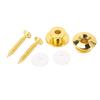 2 Pcs Gitarre Strap Taste Sichere Verriegelung Gold Metall Universal Gitarre Strap End Pins