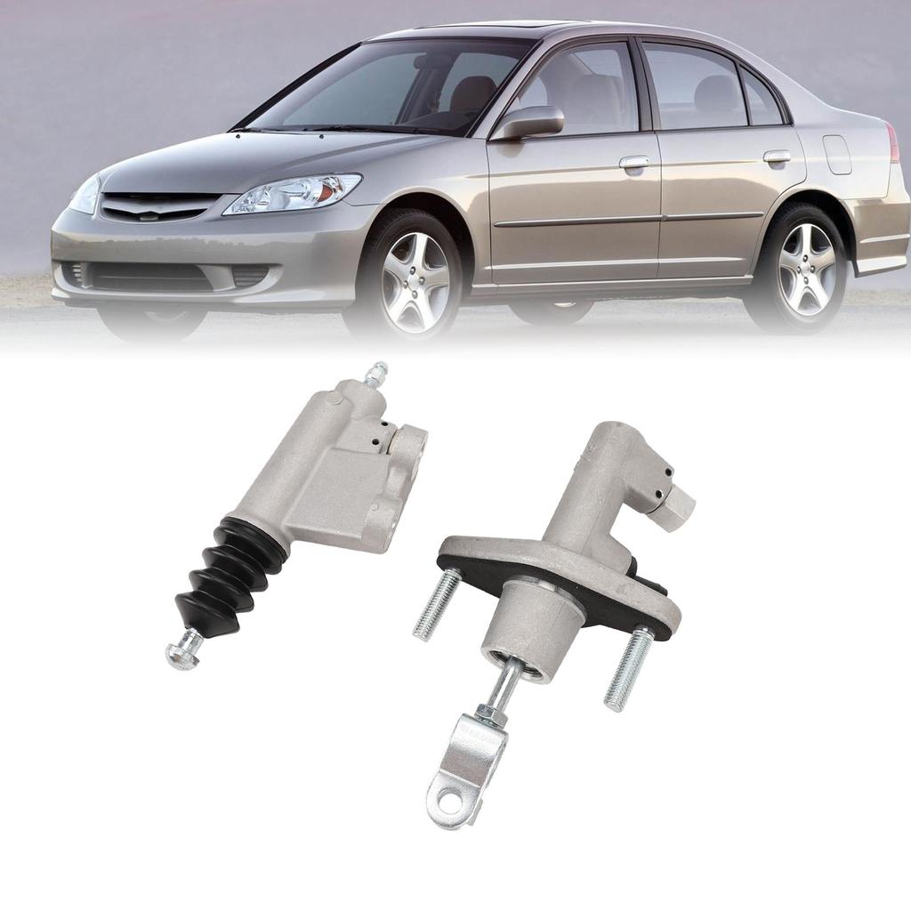 Clutch Master Slave Cylinder Kit 46920‑S5A‑G01 Clutch Master Slave Cylinder Set for Civic 1.7L SOHC 4cyl D17 Manual 2001 To 2005