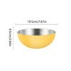 Stainless Steel Salad Mixing Bowl With Scale For Household Kitchen Knead Dough Baking Cooking Cream Tableware