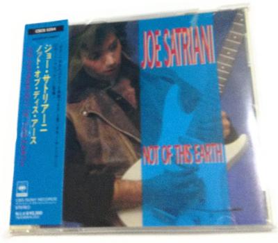 CD JOE SATRIANI  NOT OF THIS EARTH CSCS5264 Combat 1990 Japan Rock Used