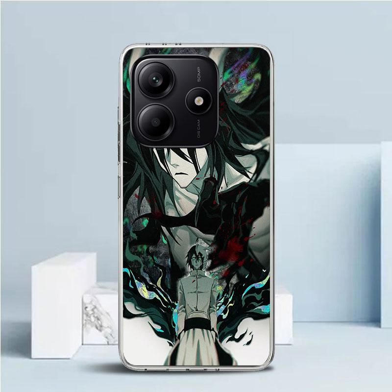 Bleach Ulquiorra Cifer 4 Phone Case For Xiaomi Redmi Note 15 14 14S 13 12S 12 Pro Plus 11S 11 11T 11E 10S 10 + Soft TPU Back Cov