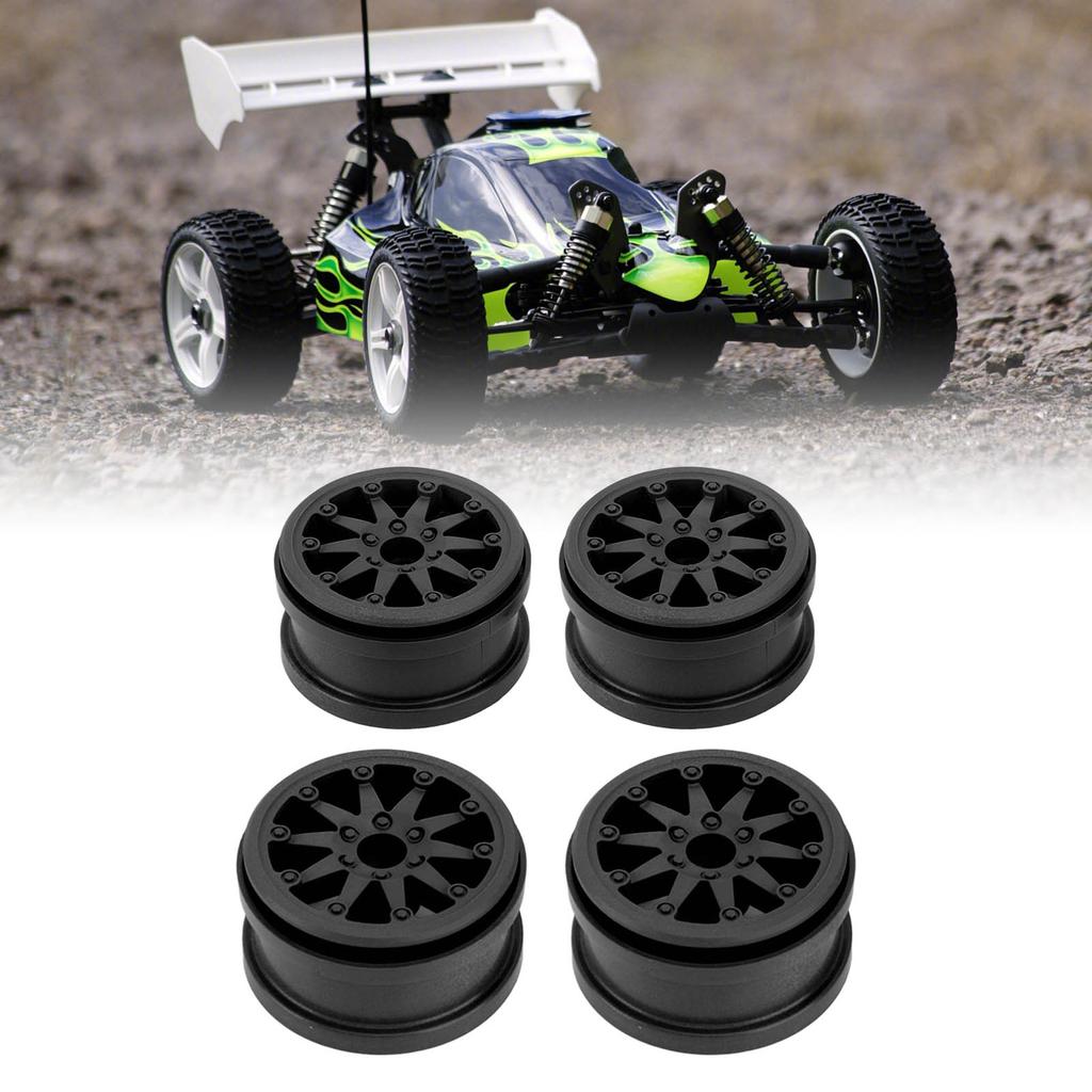 4Set 2.2 Inch Wheel Nylon RC Car Wheel for SCX10 Wraith RR10 1Celsius10 RC Cars
