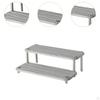 Bathroom Sink Organizer Tidy Container 2 Tier Decorative Fast Drying Tray