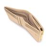 en wallet with brand shopper 480453 Luxembourg mini Gray Beige exclusive [Lanvin Bleu] Gift-wrapped bi-fold bag, wallet, L-shaped zipper, women's
