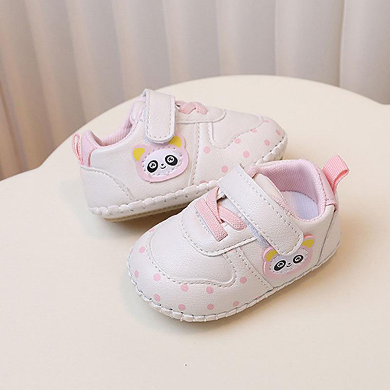 Baby Baby Soft Sole Shoes For Toddler Learning With Velcro Closure For Newborns And Infants