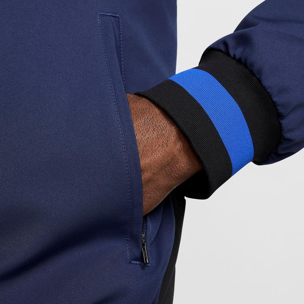 Nike Dri FitInter Milan Football Anthem Jacket Men's Marine Blue FN9797-410