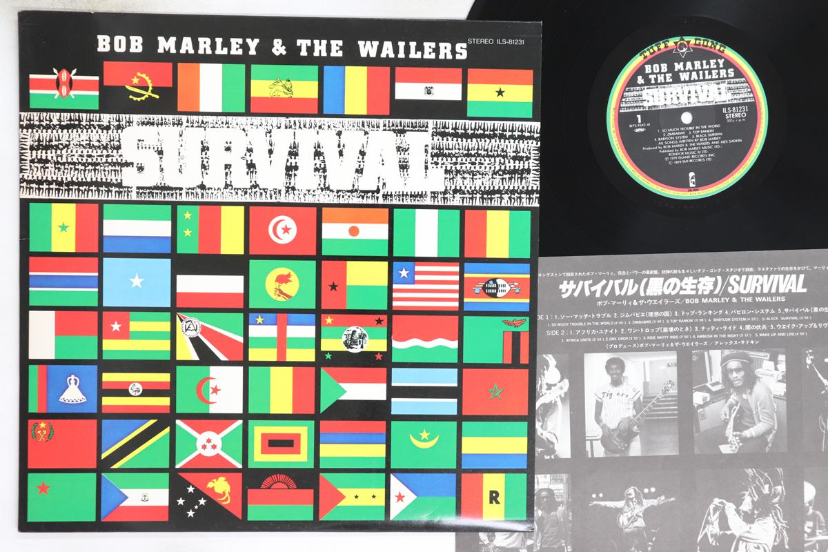 

LP Record BOB MARLEY & THE WAILERS - Survival ILS81231 ISLAND RECORDS 1979 Japan Reggae, Ska & Dub Used