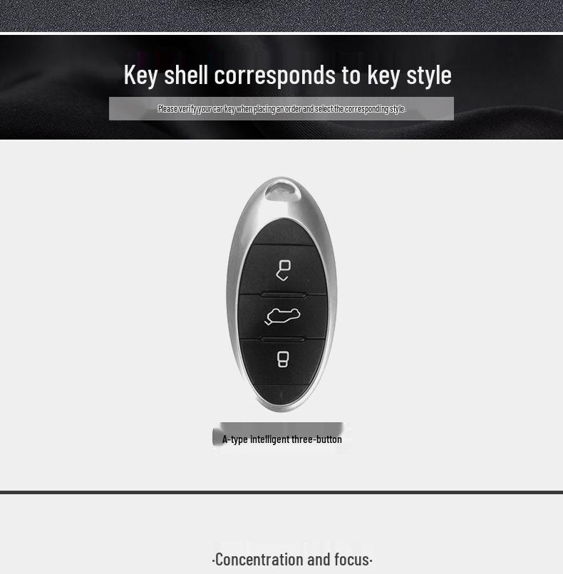 Bestune Marvel Car Key Cover: Stylish, Personalized Remote Case with Buckle Design