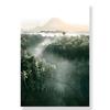 Jungle Landscape Canvas Poster Animal Leopard Elephant Print Painting Palm Leaves Forest River Bridge Nordic Picture Decoration