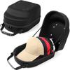 Anti-Crush Hat Travel Bag Portable Baseball Cap Organizer Bag EVA Deform-Resistant Travel Hat Box for Sports Visor Hats