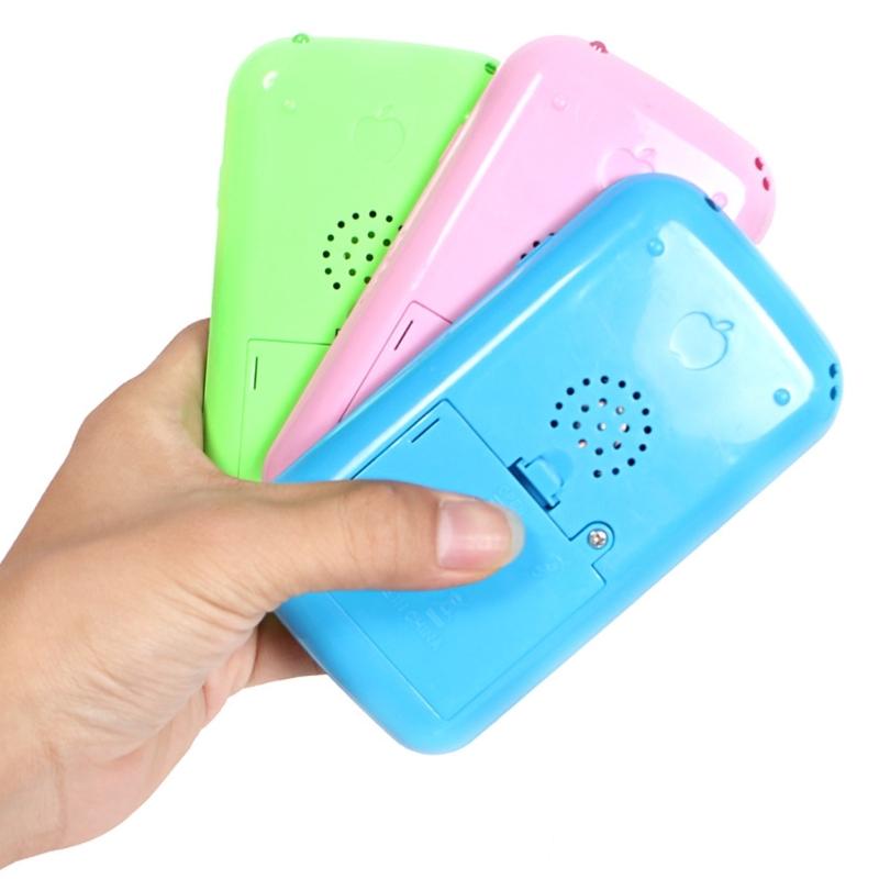 Toddler Learning Toy Phone Baby Mobile with English Words and Music for Kids Ages 1 to 3 Years Old