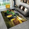 Truck Car Tractor Series Pattern Area Rug,Carpet Rug for Home Living Room Bedroom Sofa Doormat Decor,kids Non-slip Floor Mat 3D