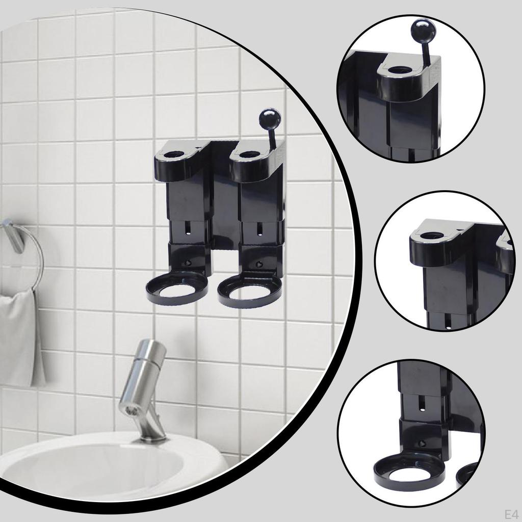 Adjustable Wall-mounted Display Stand for Soap And Lotion Bottles