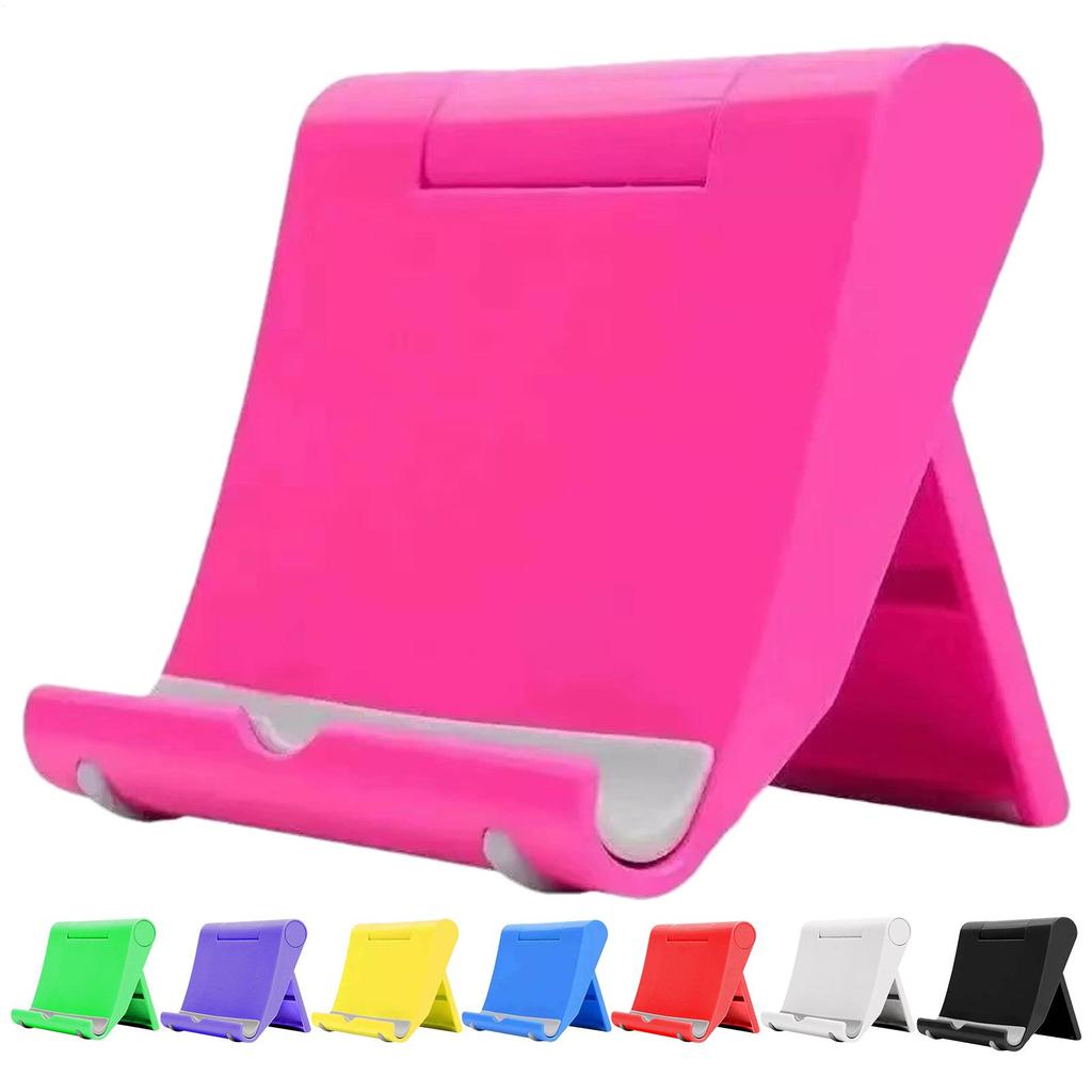 Portable Folding Cell Phone Holder Tablet Desk Stand Holder Mobile Phone Bracket Adjustable Phone Stand for Home Office
