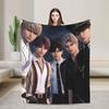 Love and Deepspace Your Husbands Your Boyfriends Blankets Soft Warm Graphic Plush Throw Blanket For Couch Chair Sofa Bed