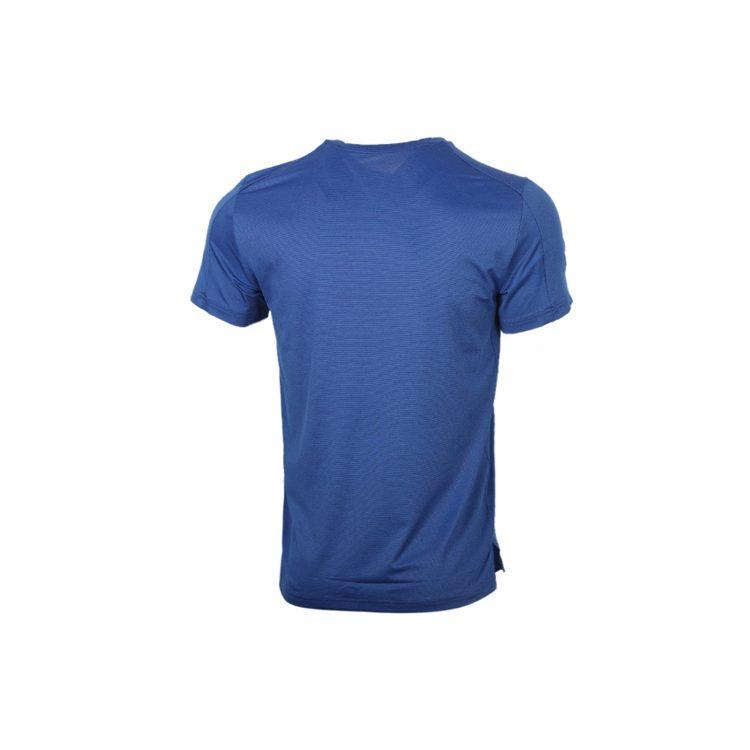 Nike T Shirts Men's Royal Blue Crew Neck Moderate Straight Fit CJ4634-451