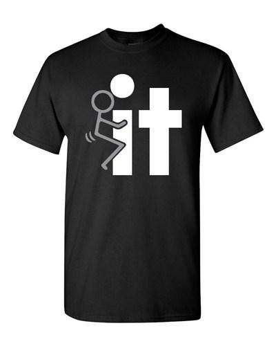 Adult F*ck It Screw It Stick Figure Fcuk-it Nerdy Funny Humor Parody T-Shirt Tee Unisex T-Shirt XL