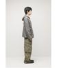 Haechinglum Darted Cargo Pants Dark Beige