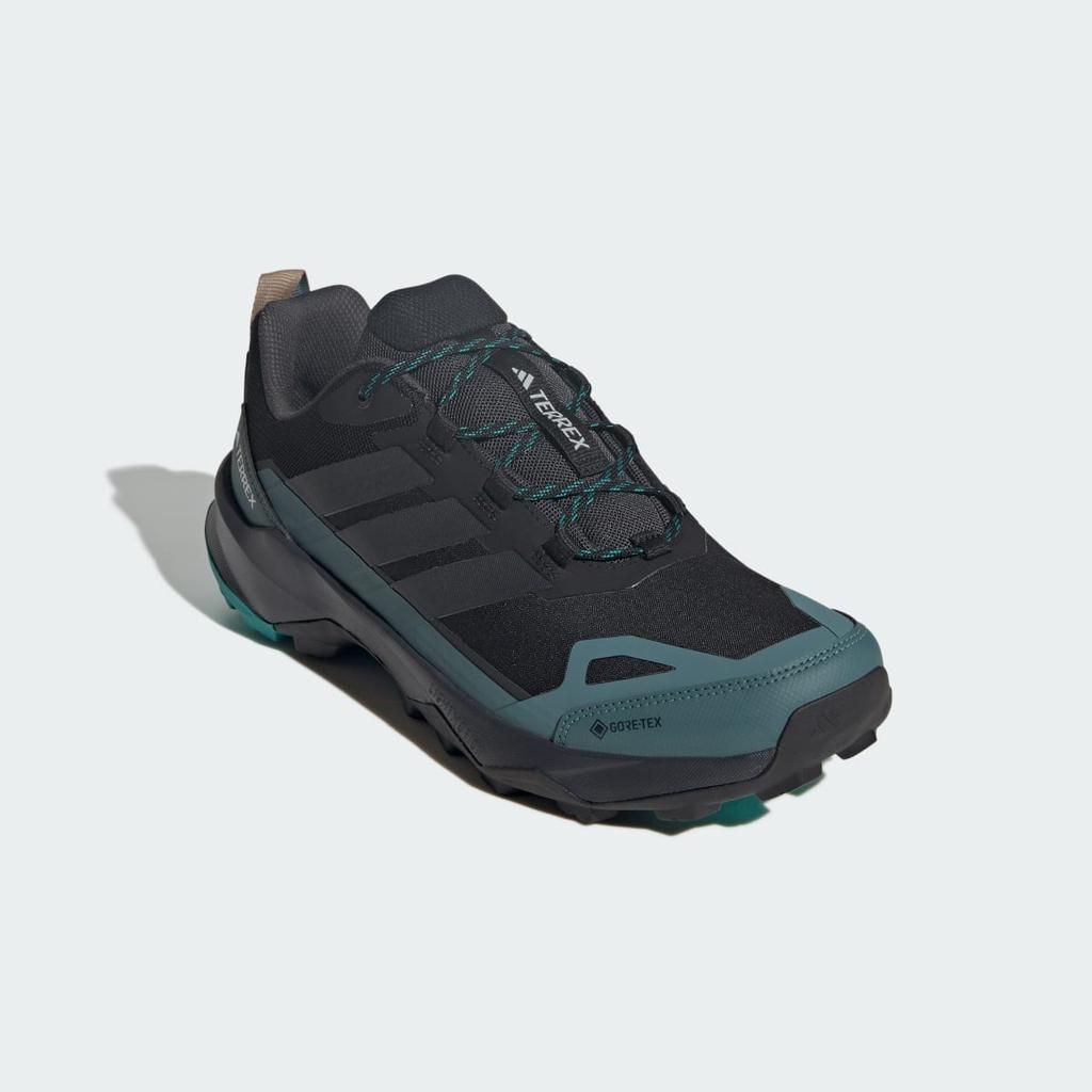 adidas Terre Skychaser AX5 GORE-TEX Hiking JQ2209 Men's Terrex Sports Shoes Core Black / Carbon / Pure Teal