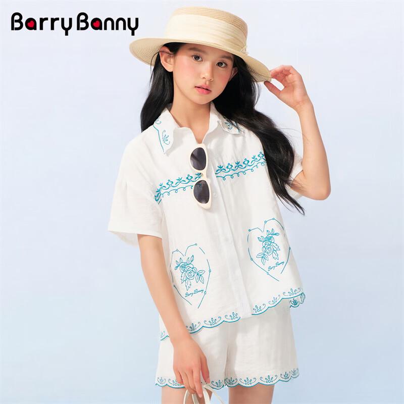 

BARRY BANNY Girls 2026 Summer Ethnic Floral Shorts 150