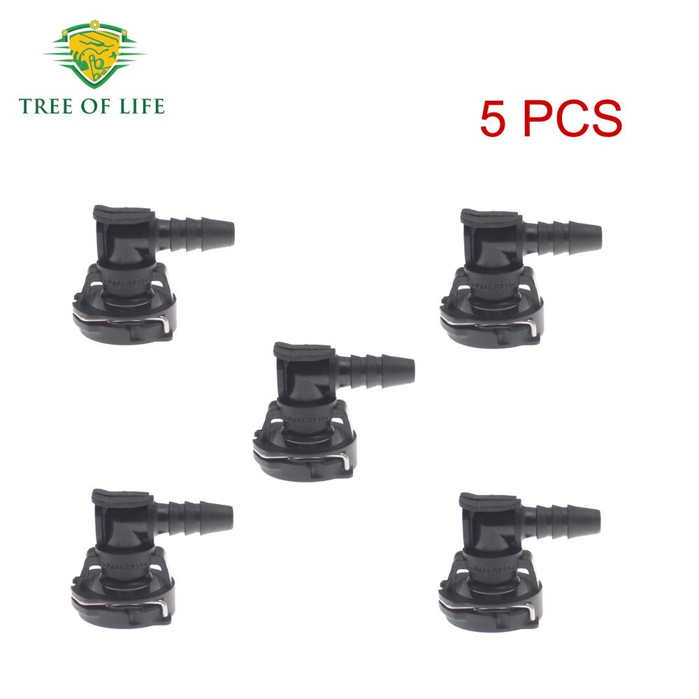 1/2/5/10x Water Kettle Connector Auto Radiator Water Box Connector For Mercedes-Benz W166 X166 W176 C117 X117 X156 A2465010025