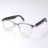 Smart Bluetooth Glasses GS06: Metal Frame, Magnetic Charging, Photochromic Lenses, Stereo Sound.