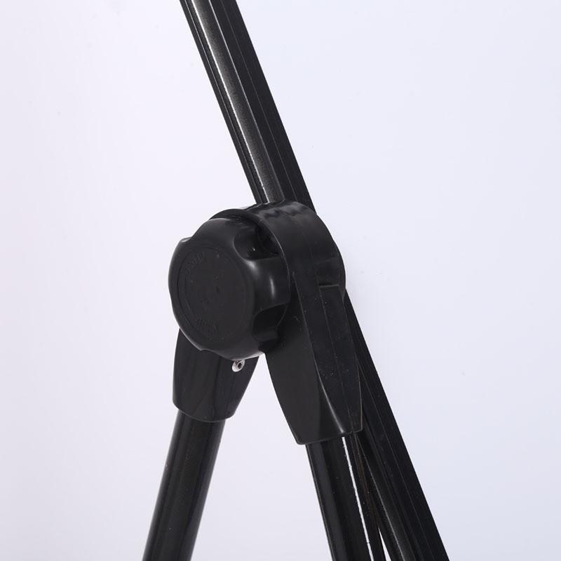 Magnetic Standing White Board Foldable Dual Sided Whiteboard Adjustable Height Notice Board 90x60cm