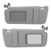 1pair Sun Visor Car Plastic Gray Sunshade with Mirror 74320 06800 B0 for Camry 2007 to 2011