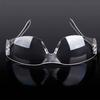Unisex Eye Protective Windproof Goggles Safety Clear Frame Lens Glasses Eyewear