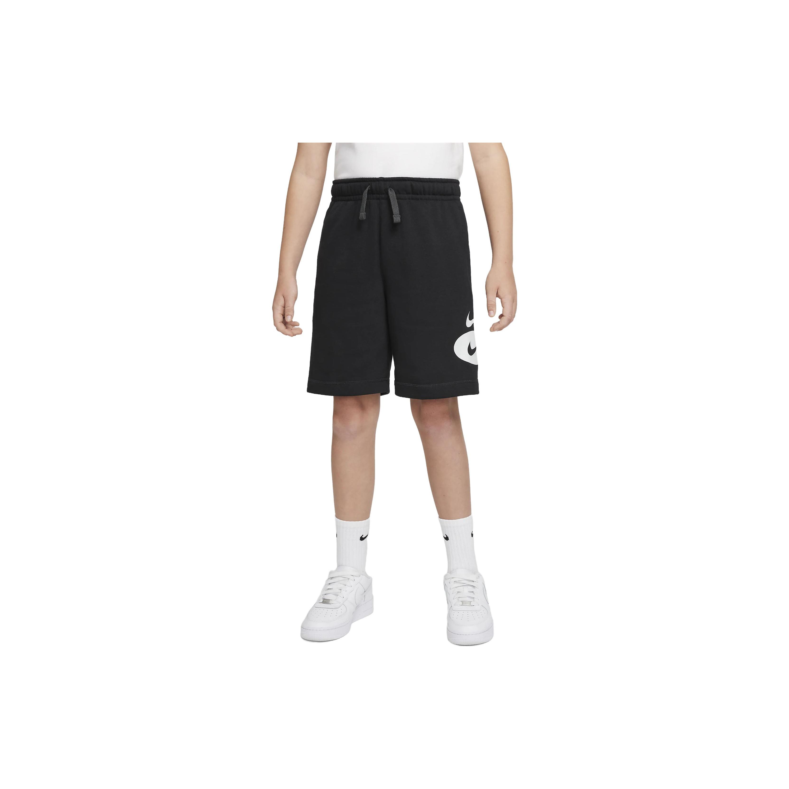 

Nike Sportswear Logo Print Loose Fit Kids Shorts Kids shorts Black DM8094-010 XL