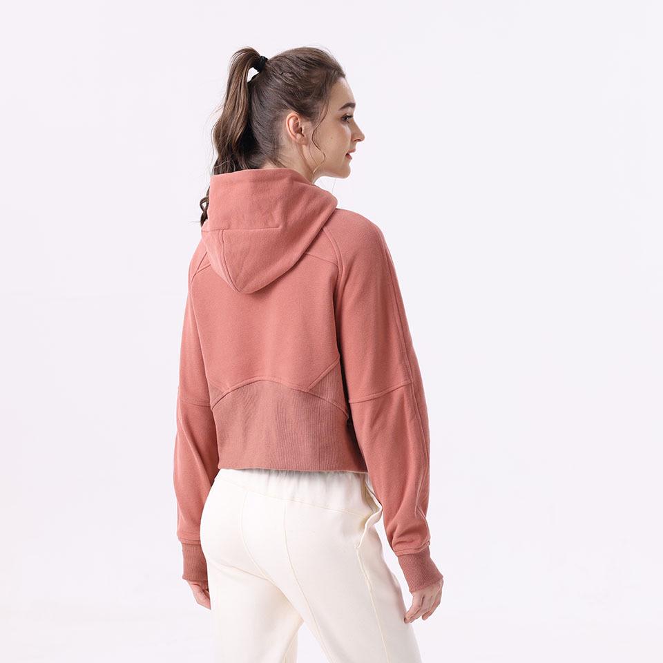 Uarun Women's Loose Fleece Yoga Hoodie
