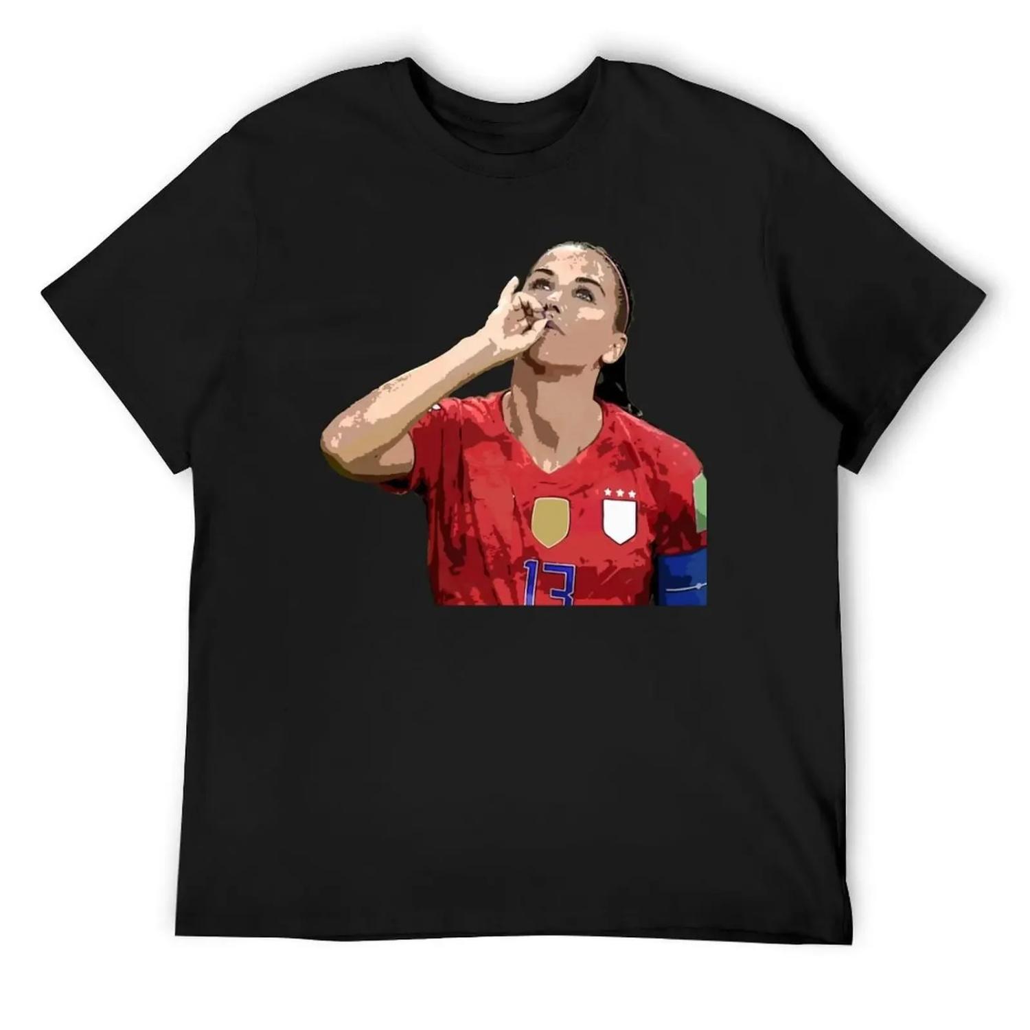 Alex Morgan T-Shirt oversized graphic tee cute tops funny shirt cotton men workout shirt S