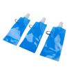 3pcs 480ml Collapsible Water Bottles Portable Ultralight Foldable Drinking Bottle with Connecting Hook