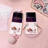 Wrist Strap Cute Puppy Plush Ball Phone Case for Samsung Galaxy Z Flip 7 FE 6 5 4 3 Flip7 Flip6 Protective Cover