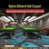 Billiard Room Nylon Carpet: Fireproof, Printed, Large Area, Wall-to-Wall for Halls & Clubs