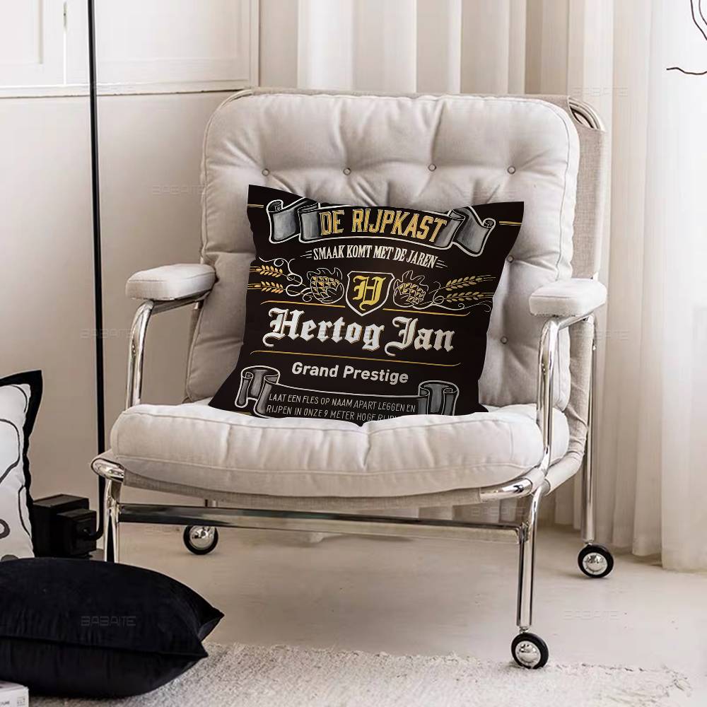 HHertog Jan Cushion Cover Decorative Pillow Sofa Home Decor Case Pillow Cases