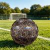 1pc Steam Train Journey Theme Soccer Ball Football, Size 5, Lightweight PVC, Outdoor Training Soccer Ball,Sports Gift T61487